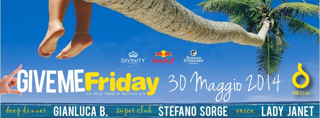 venerdi 30 maggio os club