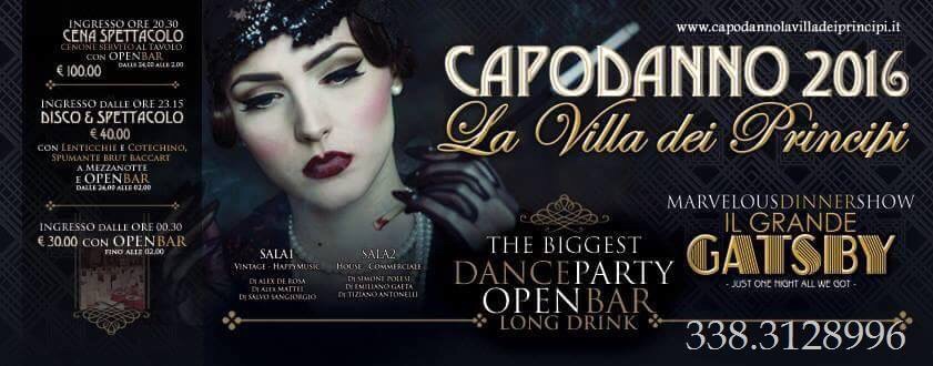capodanno la villa dei principi